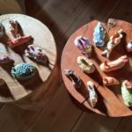 はしもとみお×西村浩幸  絵と木彫展