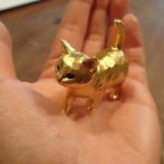 十二支モチーフの純金製動物オブジェ