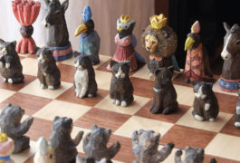 はしもとみお/ 世界にひとつの木彫り展