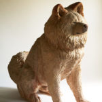 わさおくん肖像彫刻