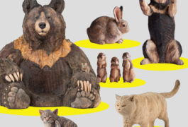 はしもとみお木彫展 いきものたちとのくらし